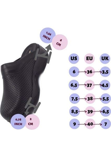 Kadın Hakiki Deri Siyah Sabo Terlik indirimleri