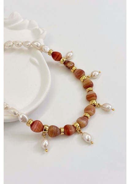 Golden Pulse No:1 Altın Kaplama Kolye