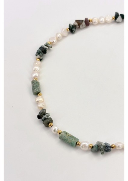 Whispered Calm No:1 Altın Kaplama Kolye modelleri