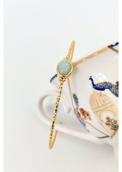 Elegant Goddesses No:2 Altın Kaplama Bileklik