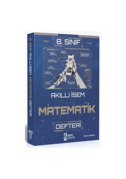 Isem 2025 Akıllı Isem 8. Sınıf Matematik Defteri