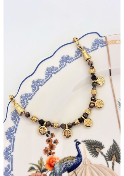 Wandering Light No:1 Altın Kaplama Kolye