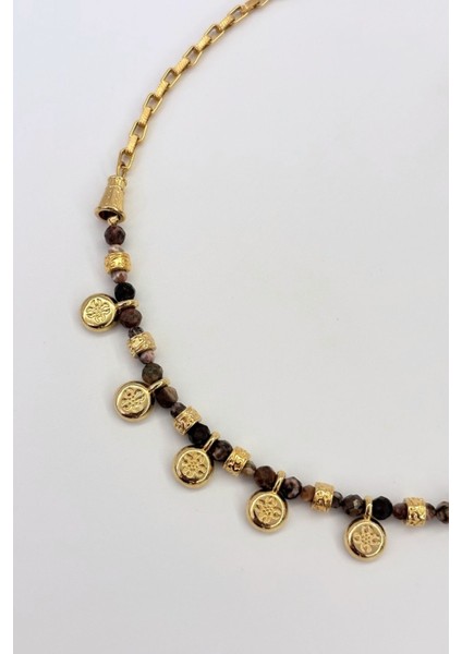 Wandering Light No:1 Altın Kaplama Kolye modelleri