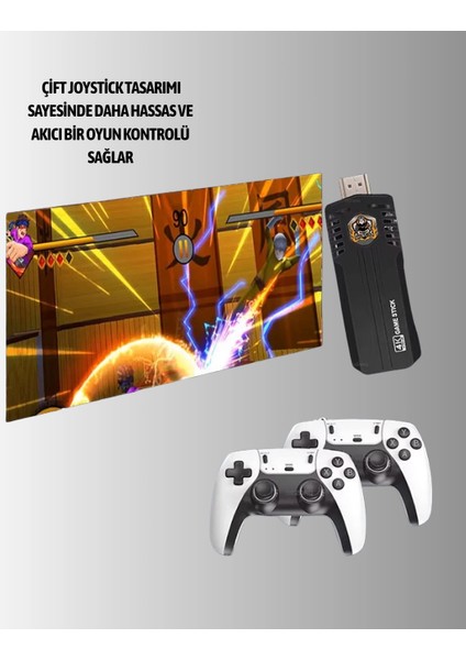 Kablosuz Retro Oyun Konsolu – 30.000+ Oyun ve Hd Görüntü ile Kesintisiz Eğlence modelleri