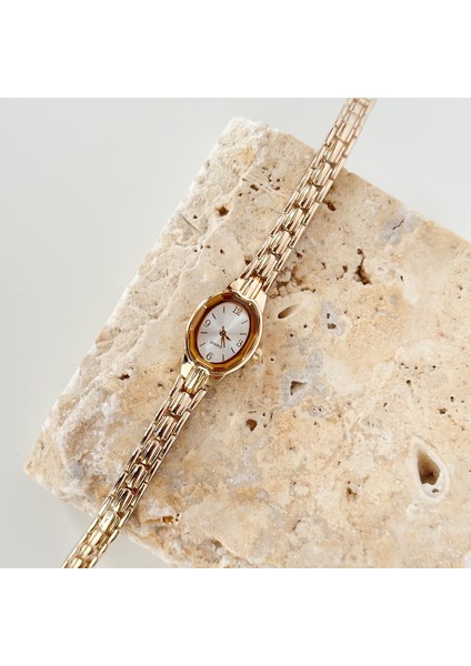 Rive Gold Saat Beyaz