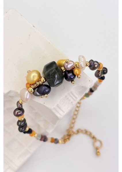 Ancient Spell No:1 Altın Kaplama Bileklik