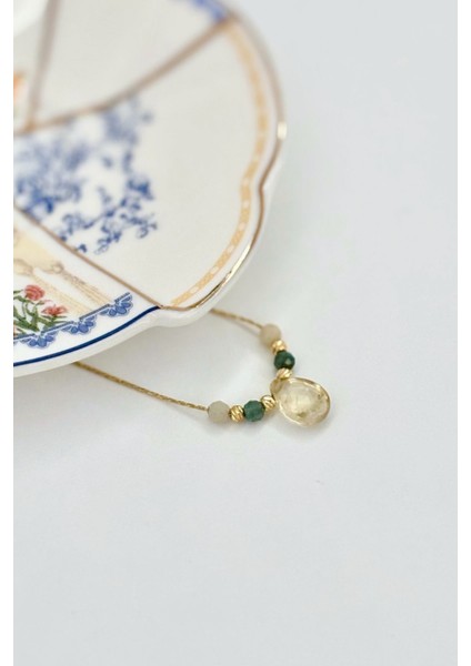 Tears Of The Gods No:1 Altın Kaplama Kolye