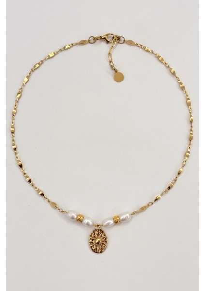 Solace Pearl No:1 Altın Kaplama Kolye fırsatları