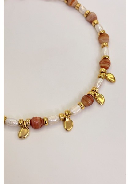 Amber Pulse No:1 Altın Kaplama Kolye fiyatları