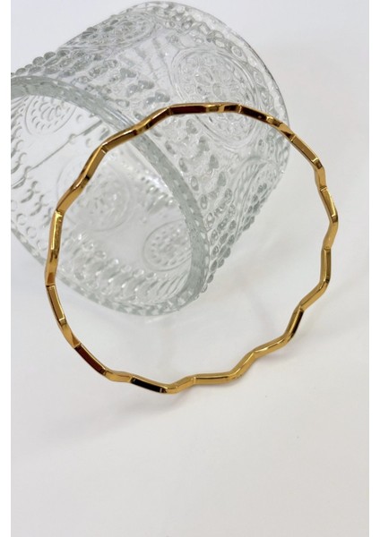 Aurum Cuff No:2 Çelik Bileklik