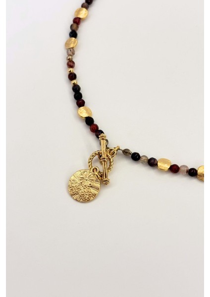 Terra Fleur No:1 Altın Kaplama Kolye modelleri