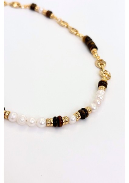 Breath Of Earth No:1 Altın Kaplama Kolye modelleri