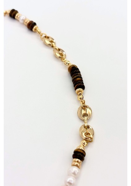 Breath Of Earth No:1 Altın Kaplama Kolye