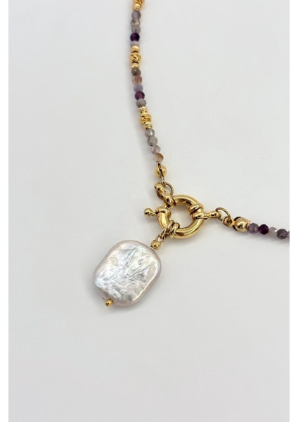 Moon Flow No:1 Altın Kaplama Kolye fiyatları