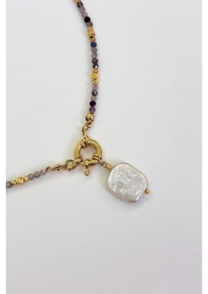 Moon Flow No:1 Altın Kaplama Kolye fırsatları