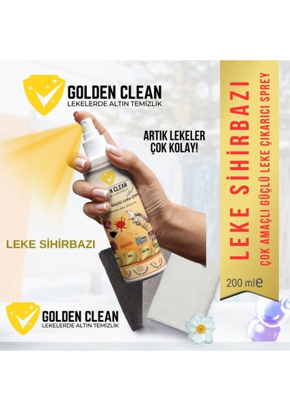 Leke Sihirbazı Lekelerde Altın Temizlik