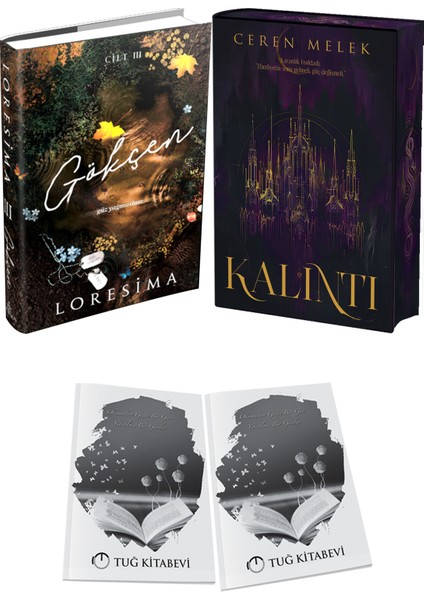 Kalıntı Ciltli ve Ephesus Yayınları Gökçen 2 Ciltli Loresima 2li Set + Hediyeli