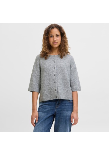 Kadin Alpaka Yünlü Yarim Kol Hirka - Evi