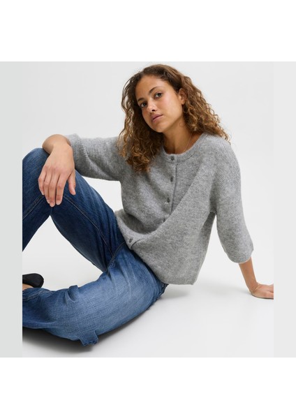 Kadin Alpaka Yünlü Yarim Kol Hirka - Evi fırsatları