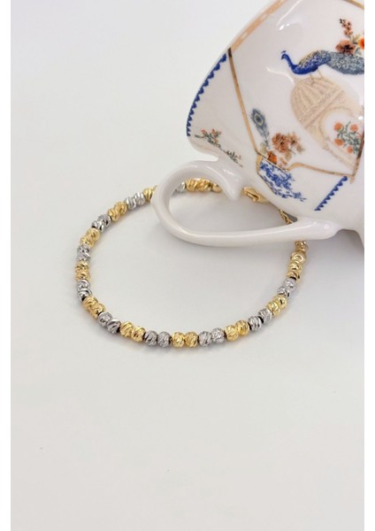 Auréole No:1 Altın Kaplama Bileklik