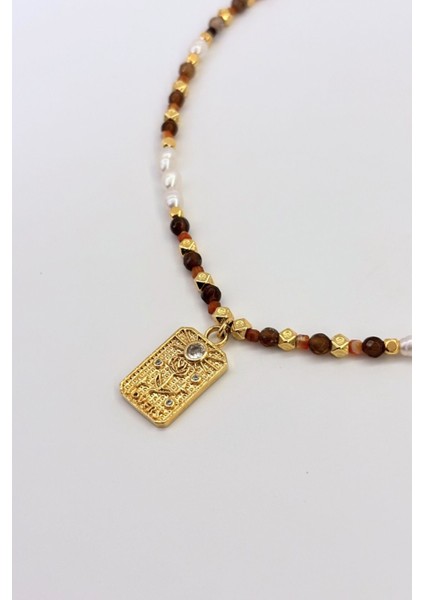 Solar Veil No:1 Altın Kaplama Kolye fiyatları