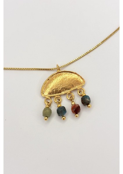 Moon Wave No:2 Altın Kaplama Kolye fiyatları