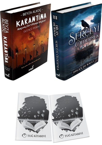 Serçeyi Öldürmek 3 Ciltli ve Karantina 3 Ciltli Beyza Alkoç 2li Set + Hediyeli