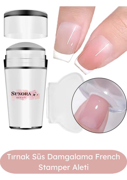 Tırnak Süs Damgalama French Stamper Aleti