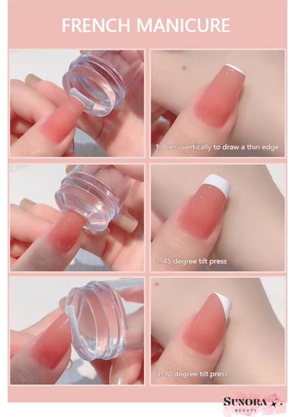 Tırnak Süs Damgalama French Stamper Aleti modelleri