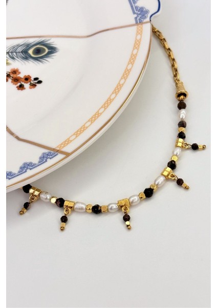 Veil Of Light No:1 Altın Kaplama Kolye