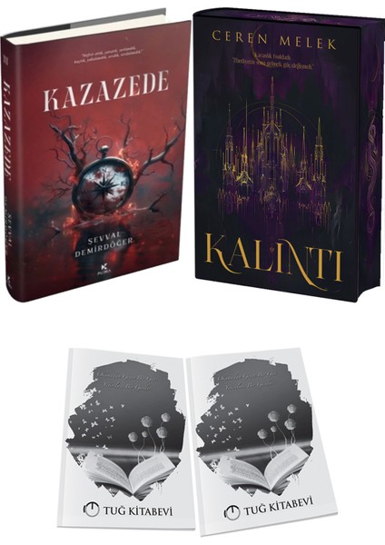 Kalıntı Ciltli ve Kazazede 3 Ciltli Şevval Demirdöğer 2li Set + Hediyeli