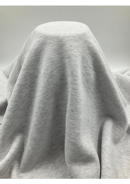 Kar Melanj Üç Iplik Şardonlu Kumaş – 180 cm En, 280 Gr/m² Kışlık Kumaş