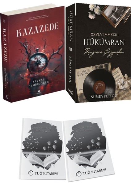 Hükümran 3 Mazinin Gözyaşları ve Pukka Yayınları Kazazede 3 Şevval Demirdöğer 2li Set + Hediyeli