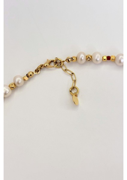 Roselle Pearl No:1 Altın Kaplama Kolye indirimleri