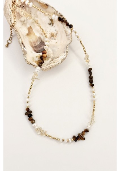 Spiritual Light No:1 Altın Kaplama Kolye