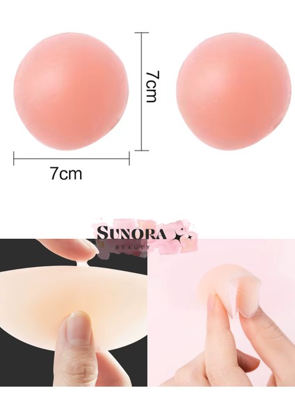 Silikon Göğüs Ucu Kapatıcı Gizleyici Ten Rengi Meme Ucu Kapatıcı Bant Aparat Nipple Pad fırsatları