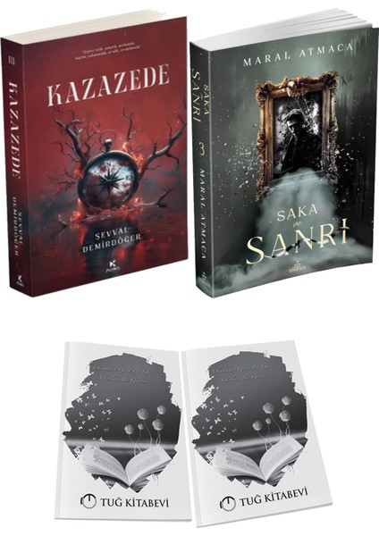 Saka ve Sanrı 3 ve Pukka Yayınları Kazazede 3 Şevval Demirdöğer 2li Set + Hediyeli