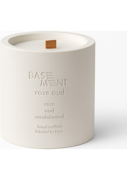 : Rose Oud : % 100 Soya Beton Mum (Gül, Oud, Sandal Ağacı) fiyatları