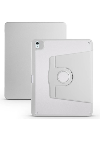iPad Pro 11 Inç 2025 M5 Çipli 360 Derece Dönebilen Standlı Pino iPad Tablet Kılıfı