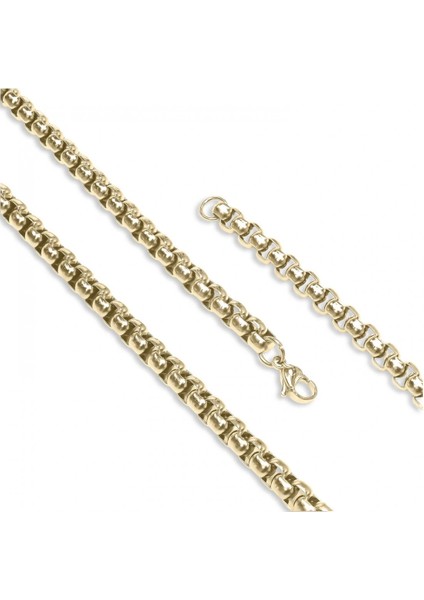 Arnavut Çelik Kolye 6mm 3351CEK030