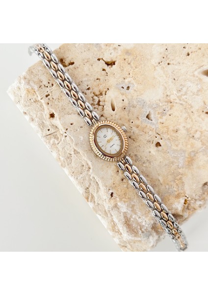 Duero Gold Gümüş Beyaz Saat