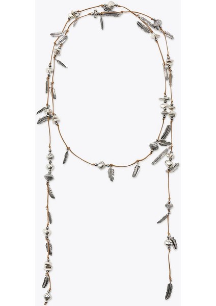 Çoklu Yaprak Charm Kolye