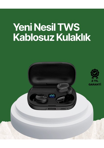 Telefon Şarj Destekli 1800 Mah A10S Tws Kablosuz Kulak Içi Kulaklık