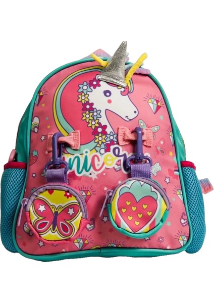 Vest Unicorn Pembe Turkuaz Mini Sırt Çantası fiyatları