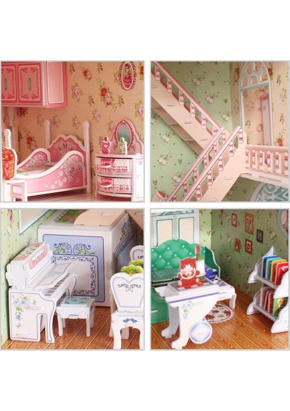 Cubicfun Dreamy Ev 3D Puzzle modelleri