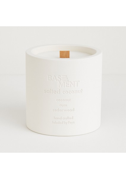 : Salted Coconut : % 100 Soya Beton Mum (Hindistan Cevizi, Deniz Tuzu, Beyaz Musk) modelleri