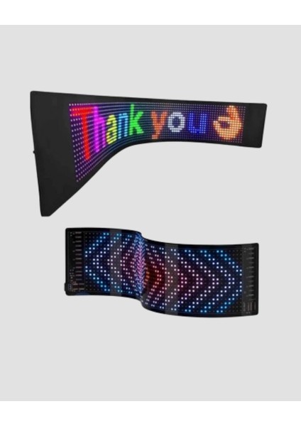 Akıllı LED Matrix Panel – USB Bağlantılı, Kaydırmalı Yazı ve Animasyon Desteği modelleri