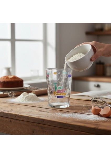 Sharp&Art Mutfak Ölçü Bardağı (6 Farklı Ürün Ölçümü Yapılabilir)