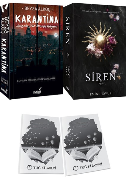 Siren Üç ve Karantina 2 Beyza Alkoç 2li Set + Hediyeli