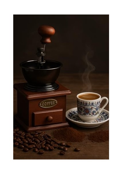 Kahve Değirmeni – 90 cc Hacim, 12,5 x 12,5 x 20 Cm, Paslanmaz Çelik Bıçaklı fırsatları